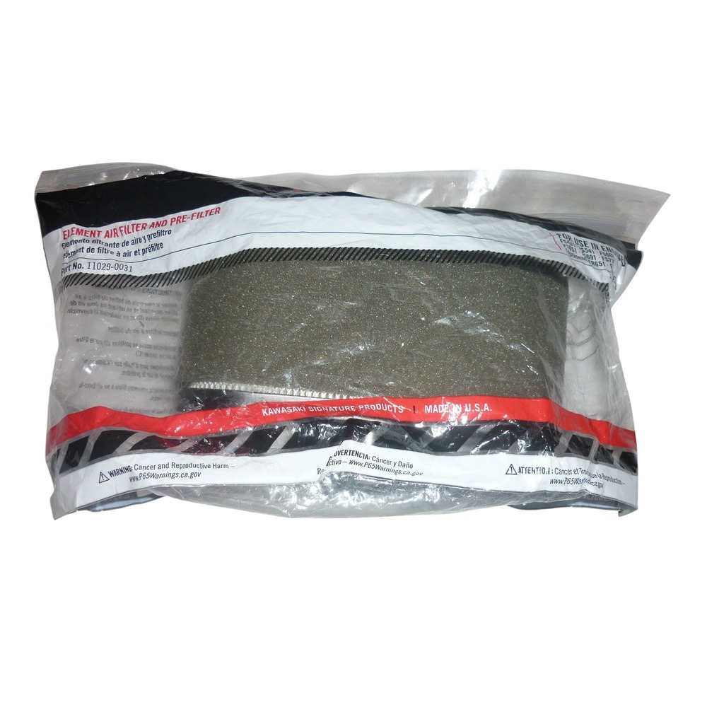 Kawasaki 11029-0031 Air Filter Element‎ Pre-Filter Combo USA Made OEM